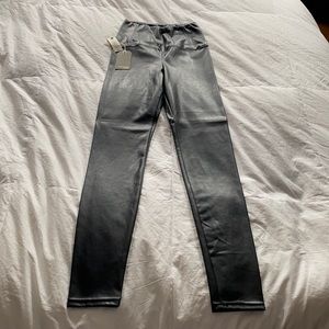 High waisted Daria Pant. Made of Japanese leather